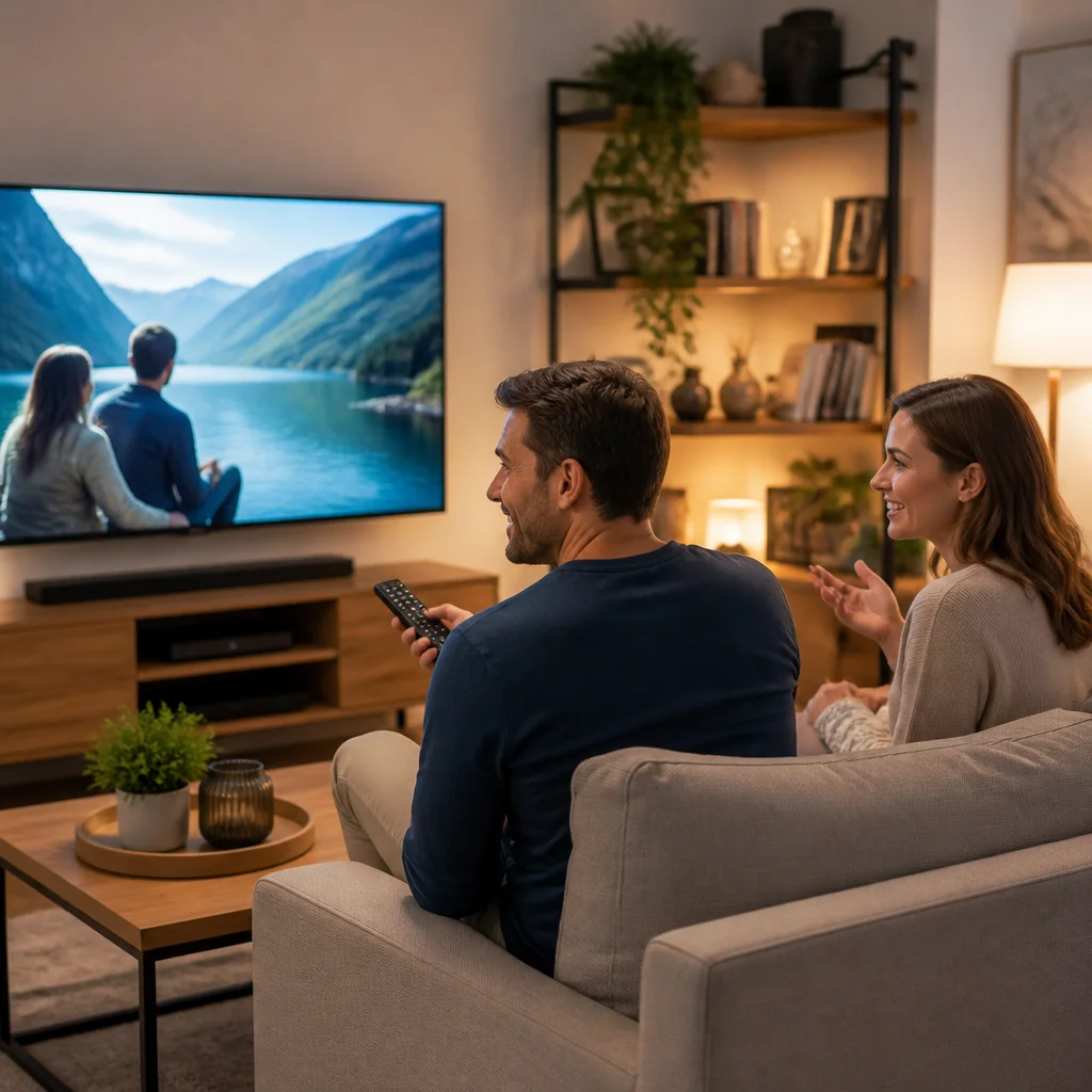 Equipe da Comunicação na TV em ação